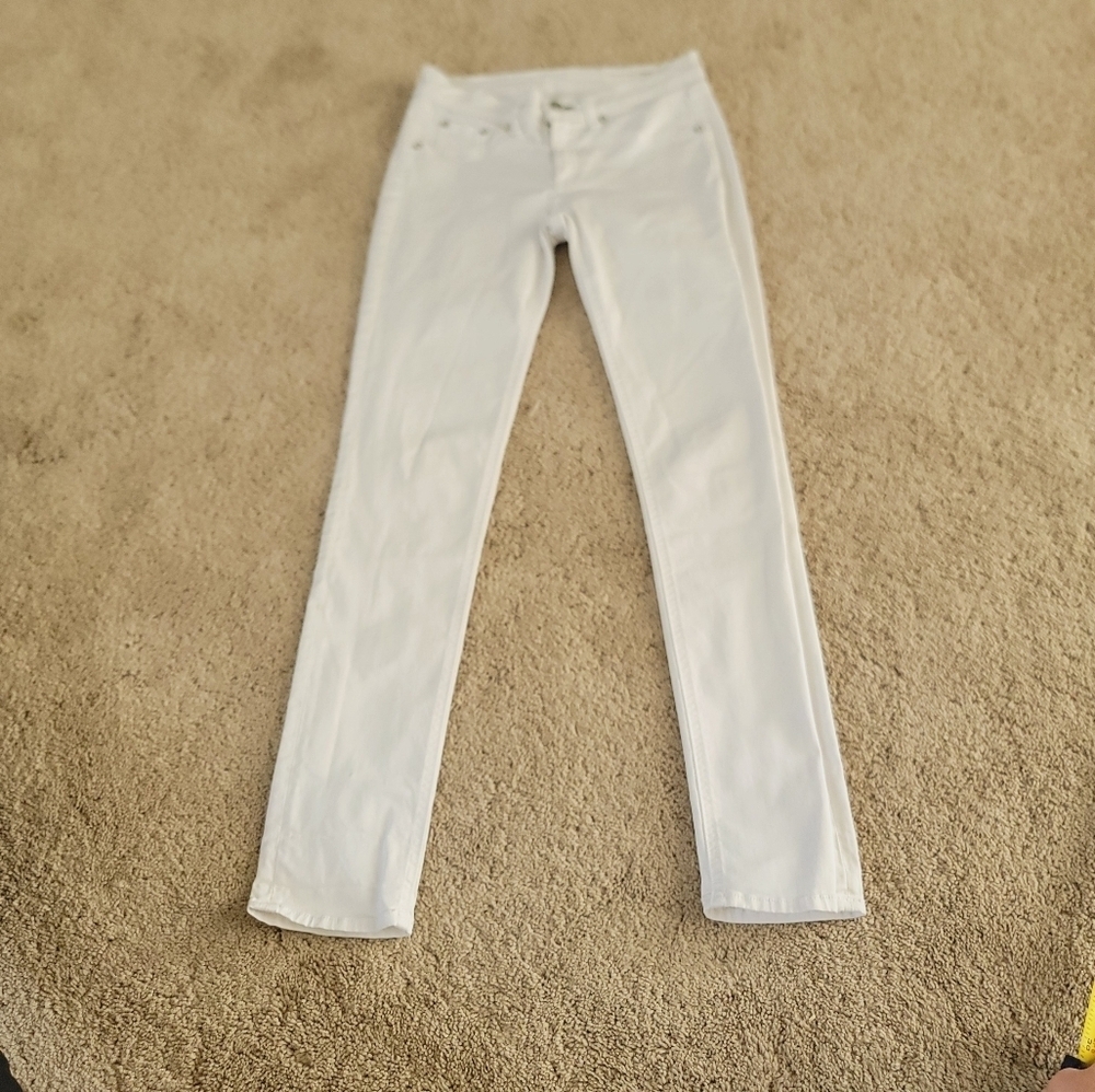 Rag & Bone White Skinny Jeans 27 - Picture 2 of 13